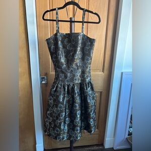 Formal‎ Dress with Floral Pattern